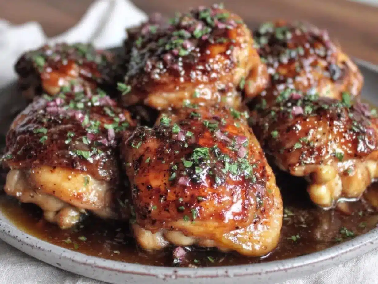 Brown Butter Balsamic Chicken: Make While Its at Its Best 4 Brown Butter Balsamic Chicken Thighs preparation steps