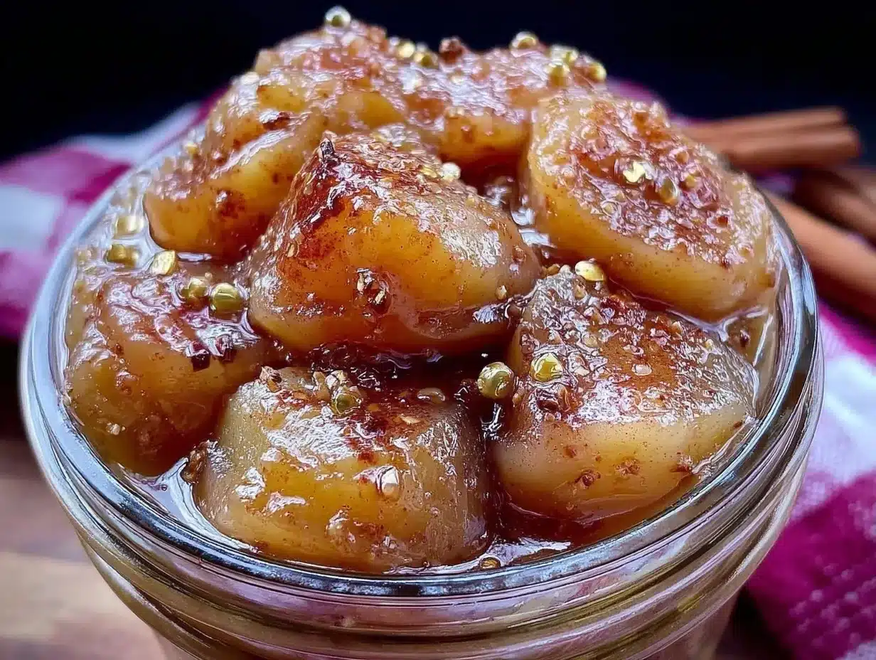 Budget-Friendly Canned Spiced Honey Bourbon Pears: Cheap One-Person Meal 4 Budget-Friendly Canned Spiced Honey Bourbon Pears preparation steps
