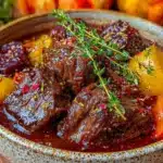 Budget-Friendly Cozy Fall Beef Stew with Red Wine - featured image