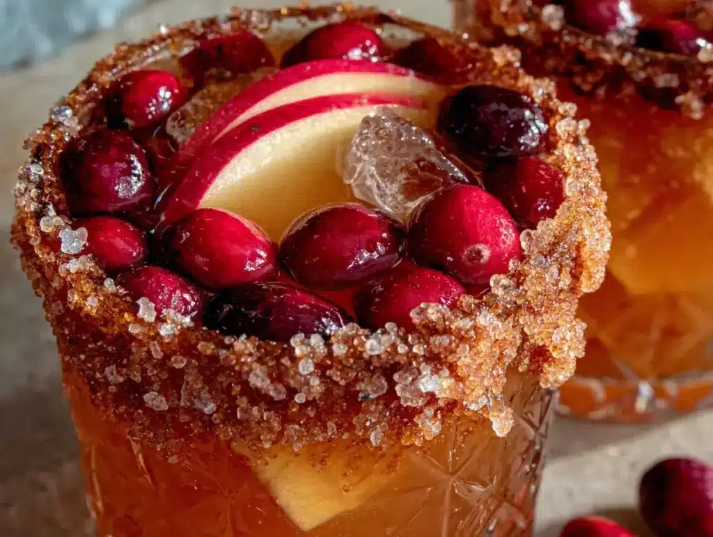 Budget-Friendly Spiced Fall Apple Cider Sangria for One - featured image
