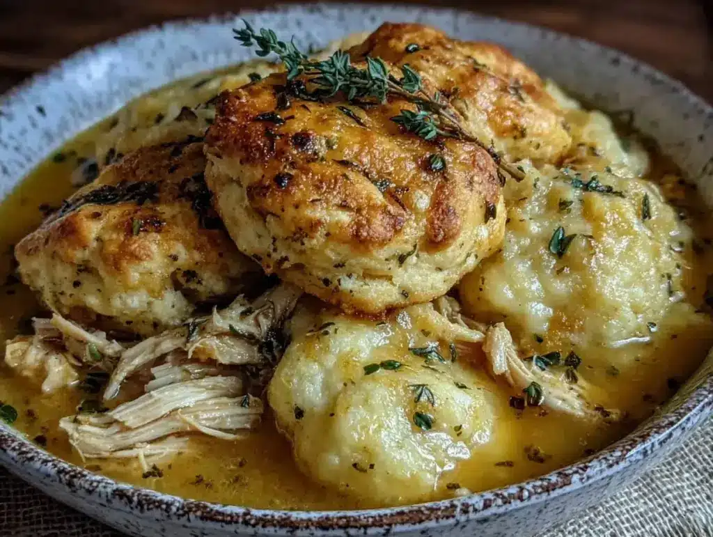 chicken and dumplings - featured image