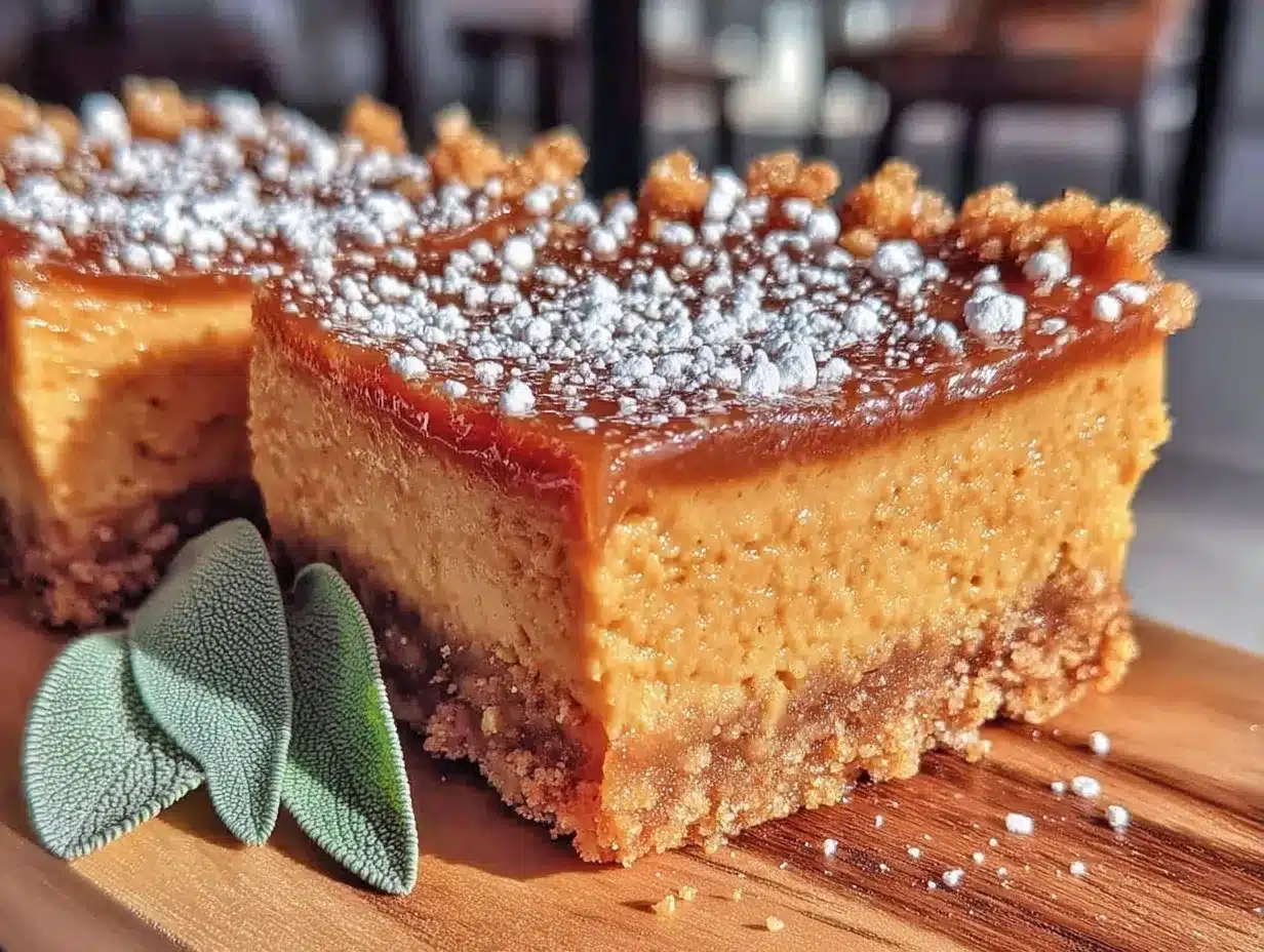 Creamy Fall Pumpkin Cheesecake Bars 4 creamy fall pumpkin cheesecake bars preparation steps