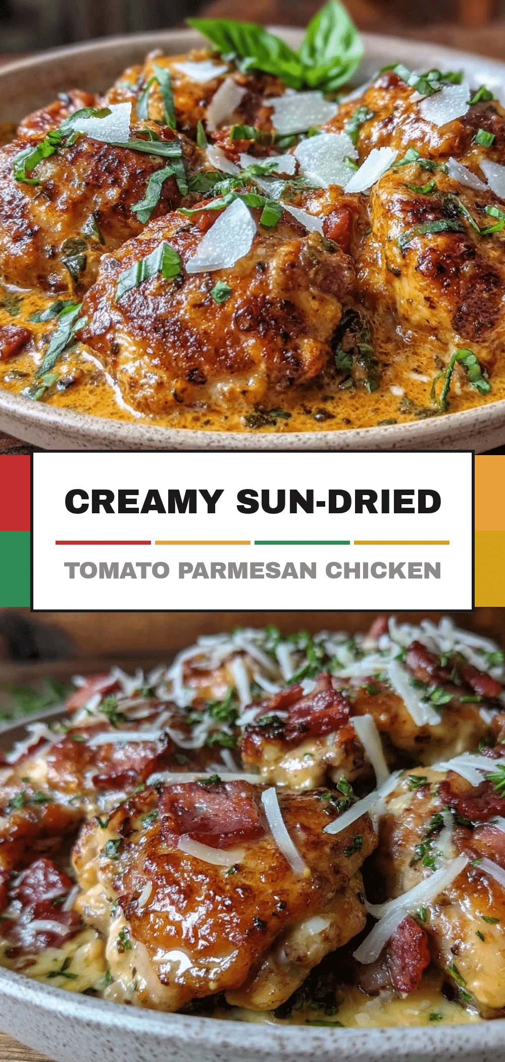 Creamy Sun-Dried Tomato Parmesan Chicken: 5-Ingredient Dinner 5 creamy sun-dried tomato parmesan chicken recipe