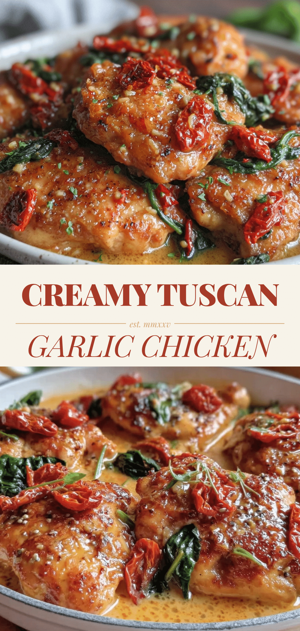 Creamy Tuscan Garlic Chicken: 30-Minute Dinner 5 creamy tuscan garlic chicken recipe