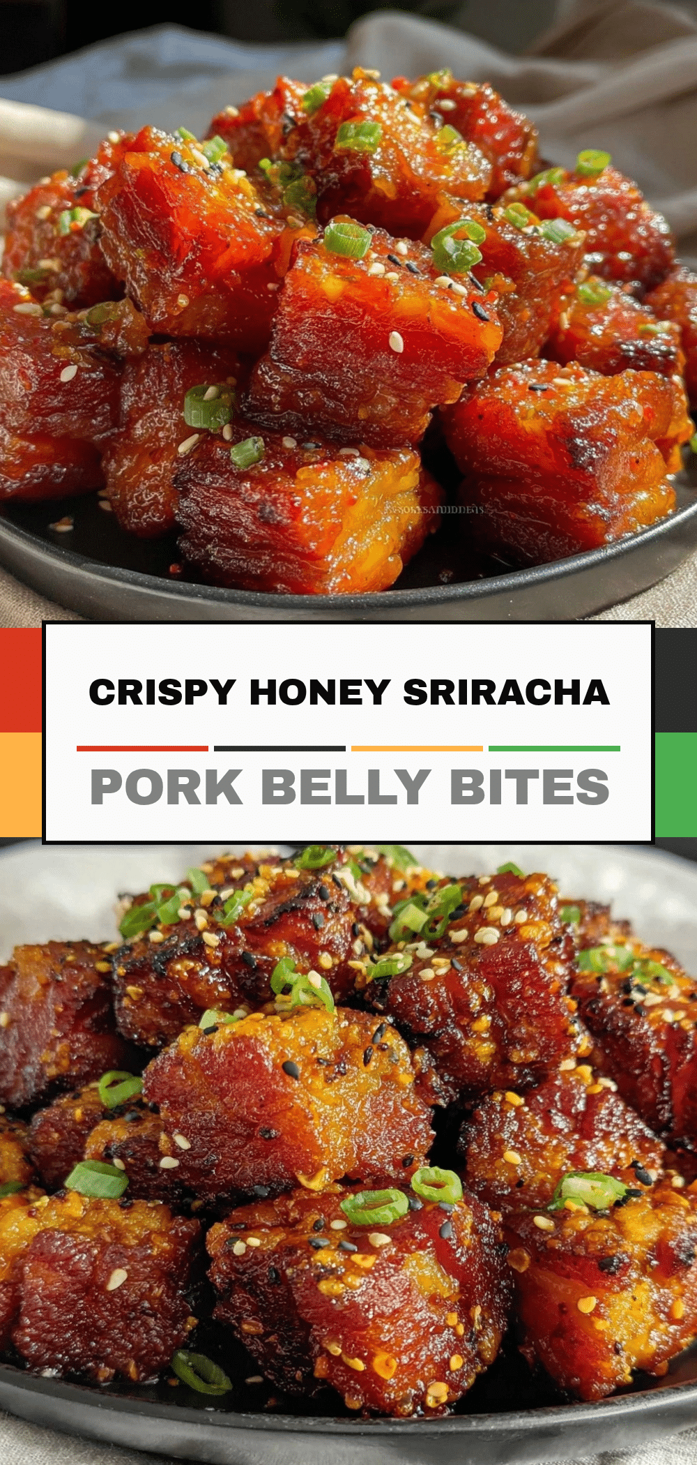 Crispy Honey Sriracha Pork Belly Bites: 20-Min Dinner 5 Crispy Honey Sriracha Pork Belly Bites recipe