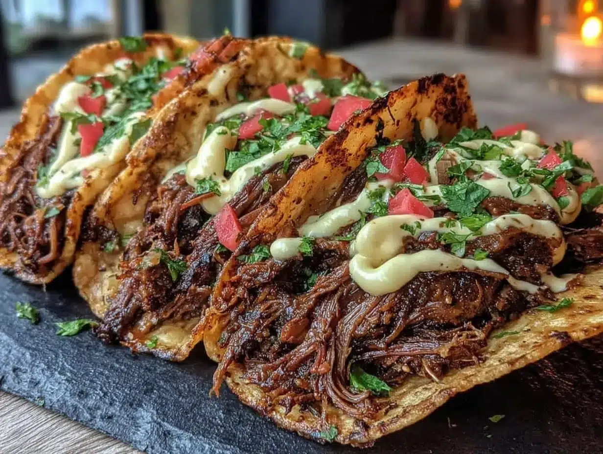 Easy Crockpot Beef Barbacoa Tacos: The 8-Hour Browing Trick 4 easy crockpot beef barbacoa tacos preparation steps