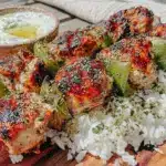 Easy Grilled Chicken Skewers - featured image