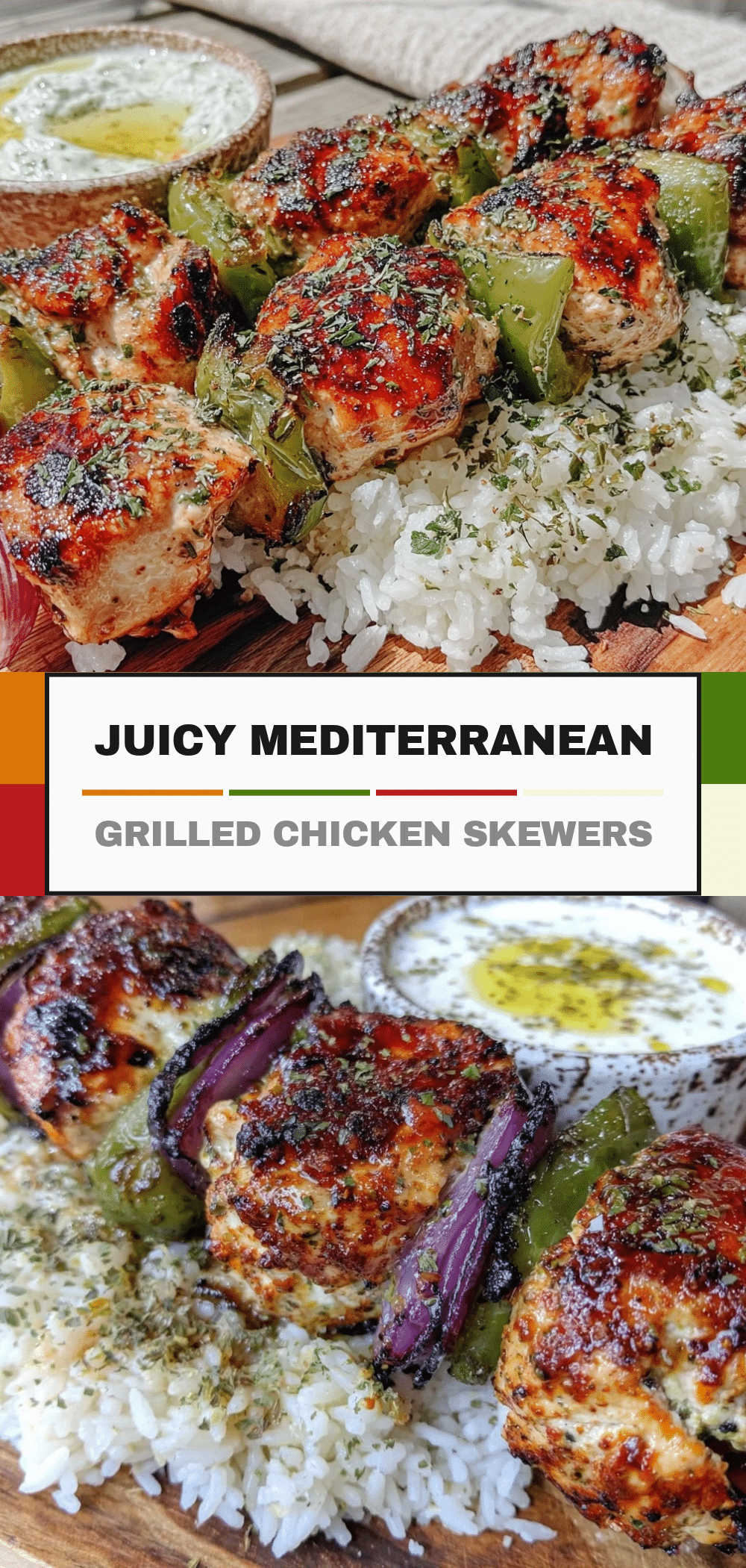 Easy Grilled Chicken Skewers: 5-Ingredient Family Dinner 5 Easy Grilled Chicken Skewers recipe