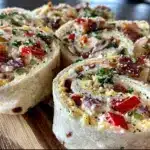 easy tailgate pinwheel sandwiches - featured image