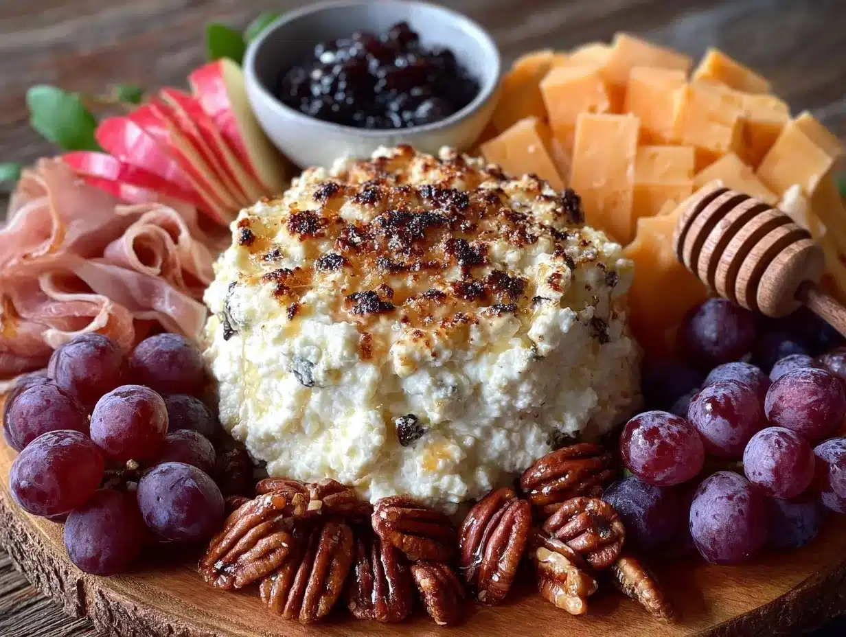 Fall Charcuterie Board: Easy Cinnamon Honey Ricotta 4 fall charcuterie board preparation steps
