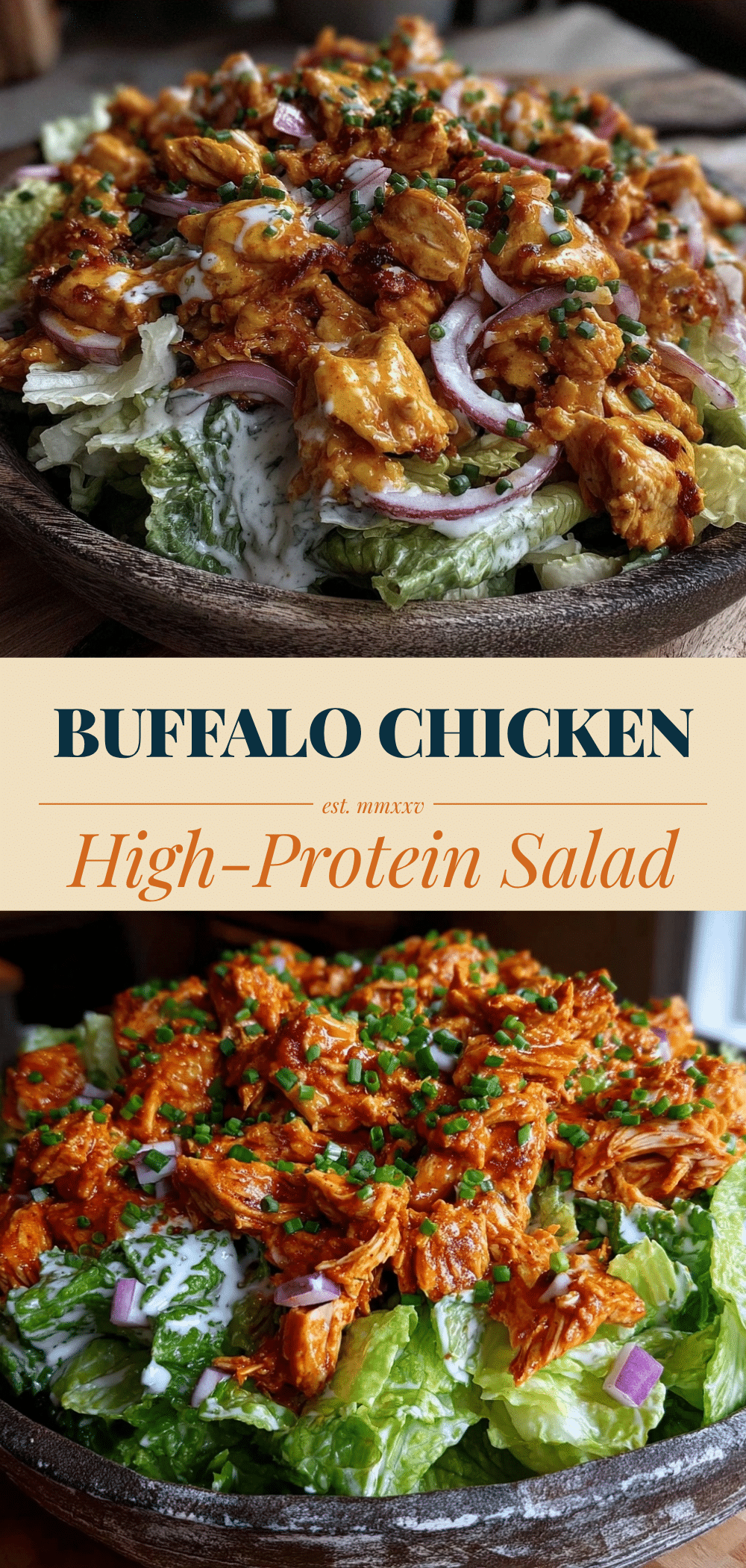 High-Protein Buffalo Chicken Salad: Gentle Self-Care Meal 5 high-protein buffalo chicken salad recipe