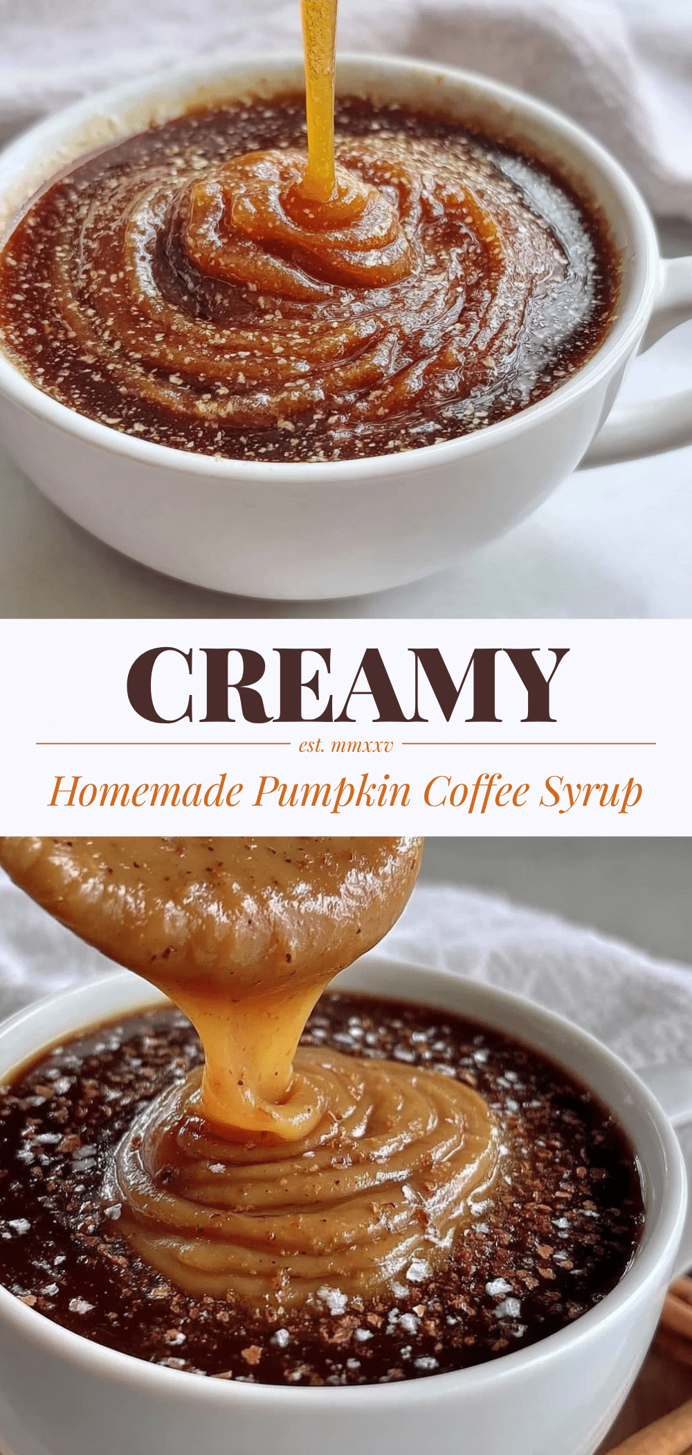 Homemade Pumpkin Coffee Syrup: 5 Ingredients for That Authentic, Velvety Taste 5 homemade pumpkin coffee syrup recipe