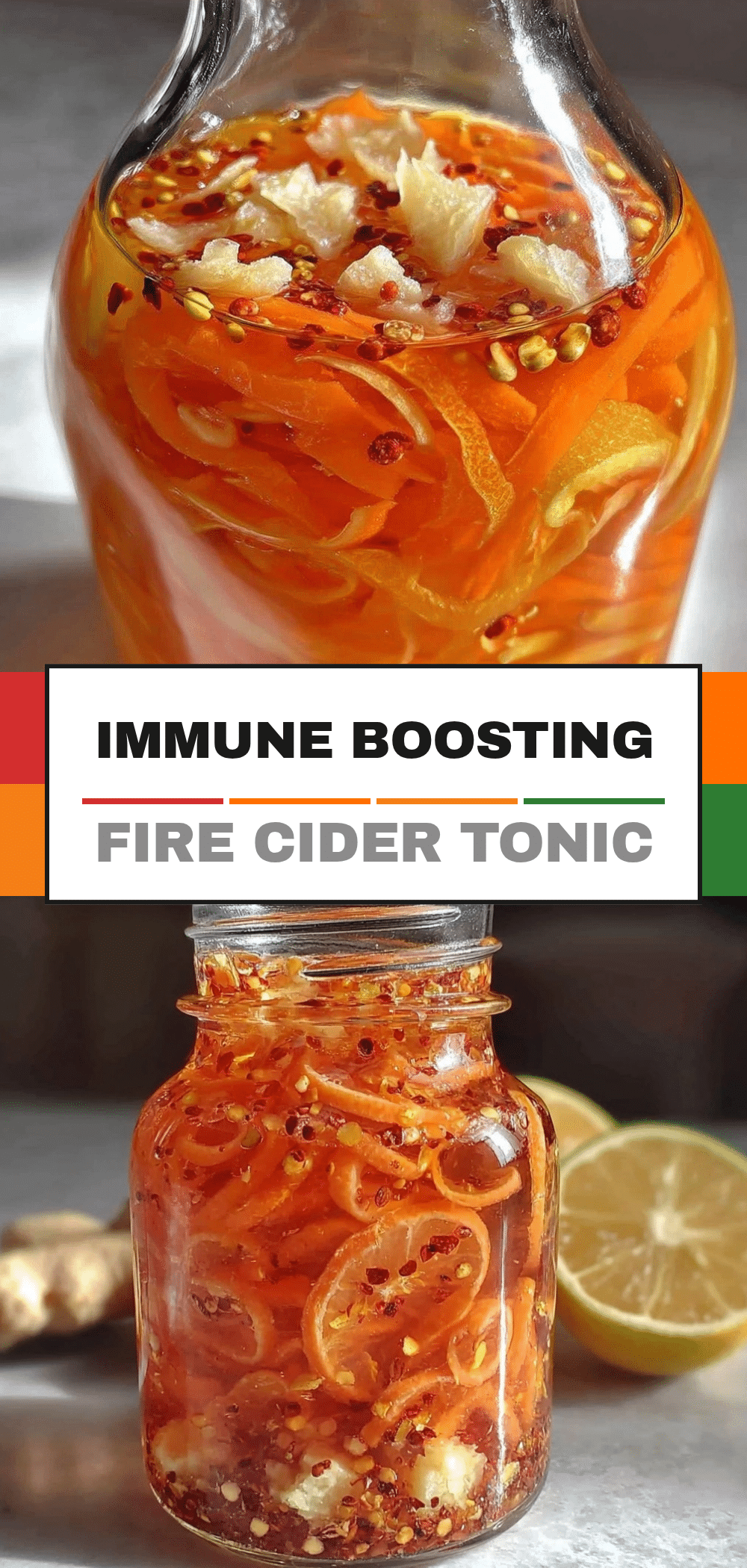 Immune Boosting Fire Cider: Small Batch Tonic 5 immune boosting fire cider tonic recipe recipe
