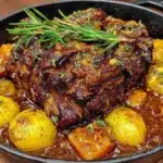 maple dijon braised pork shoulder - featured image