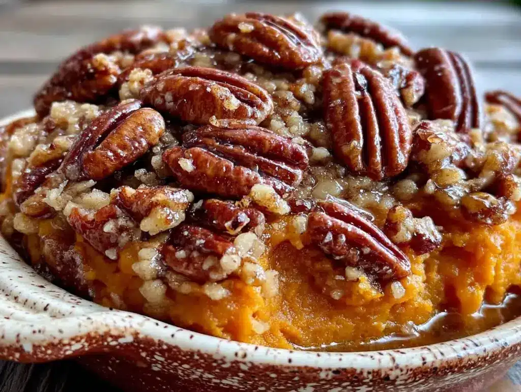 meal prep sweet potato casserole - featured image