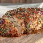 oven-baked garlic herb butter chicken - featured image