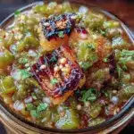 seasonal charred hatch salsa verde - featured image