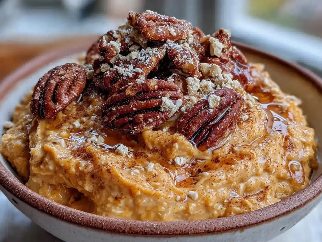 Vegan Pumpkin Spice Overnight Oats: 5-Ingredient Breakfast You Cant Mess Up 4 vegan pumpkin spice overnight oats preparation steps